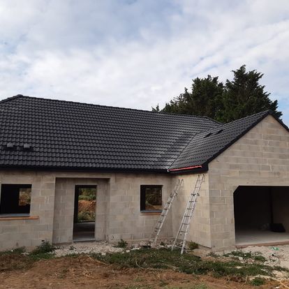 Travaux de couverture à Caudry