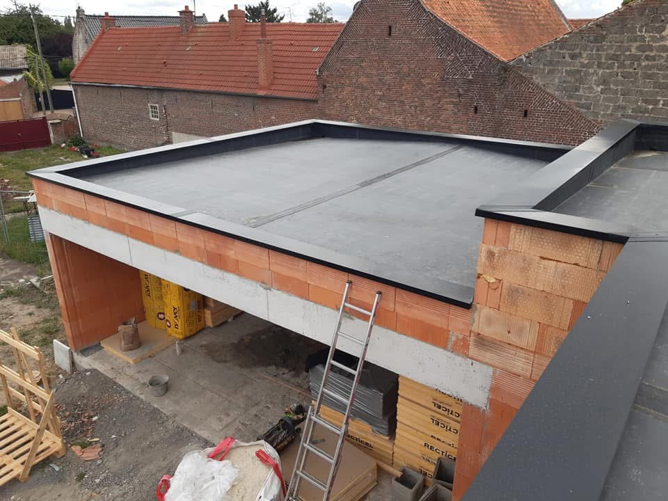 Réalisation de toit-terrasse à Caudry