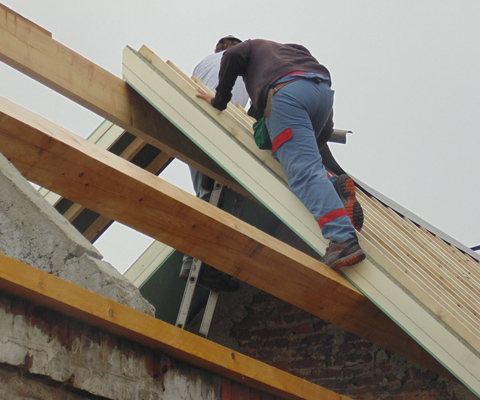 Réalisation de charpente à Caudry